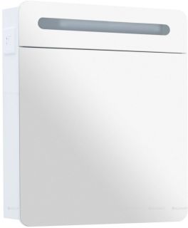 Зеркальный шкаф с подсветкой Aquanet Лукка 178955 70 см белый